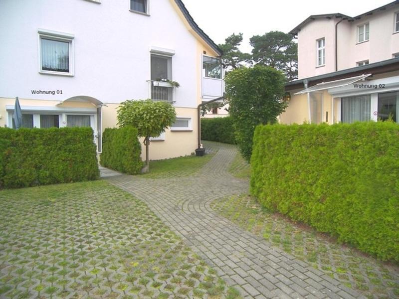 Strandnahe Ferienwohnungen Heringsdorf Dış mekan fotoğraf